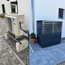 Lade das Bild in den Galerie-Viewer, 03- STOCKHOLM Abdeckung - Schutzhaube für Wärmepumpe & Klimaanlage