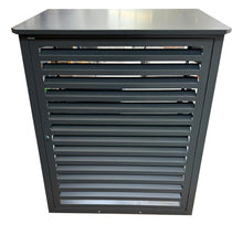 Lade das Bild in den Galerie-Viewer, 02- SALZBURG Abdeckung Schrägdach - Schutzhaube für Wärmepumpe &amp; Klimaanlage
